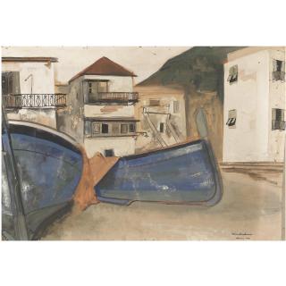 Felix Nussbaum - French Les Bateaux