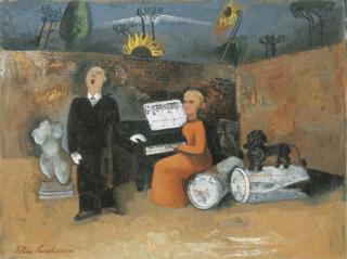 Felix Nussbaum - Musikers