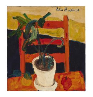 Felix Pasilis - White Flower Pot