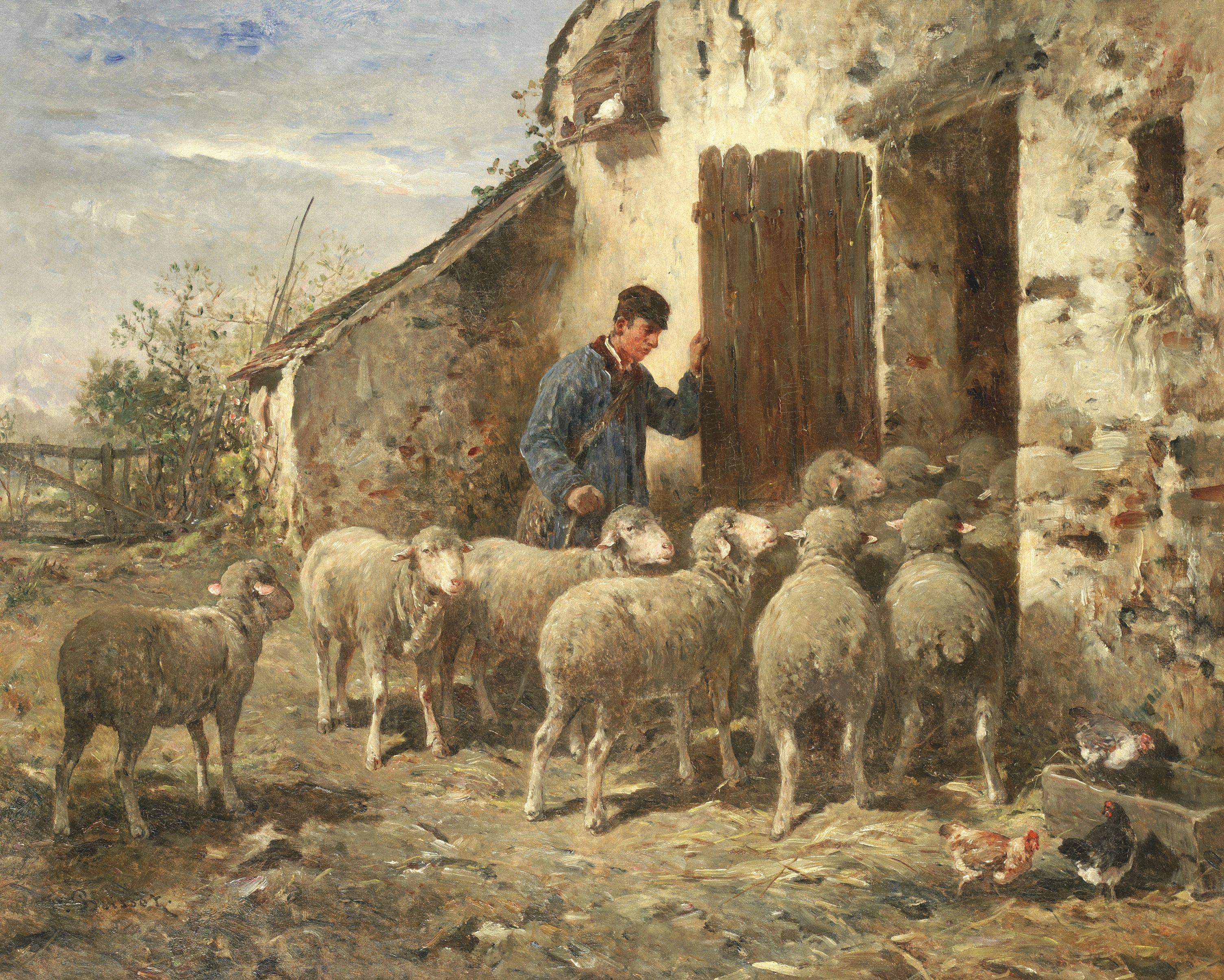 Félix Saturnin Brissot De Warville - Return Of The Flock