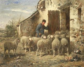 Félix Saturnin Brissot De Warville - Return Of The Flock
