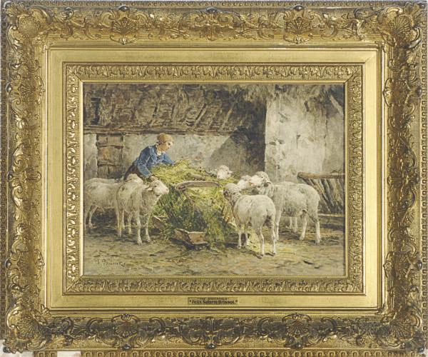 Felix Saturnin Brissot de Warville - The sheepfold