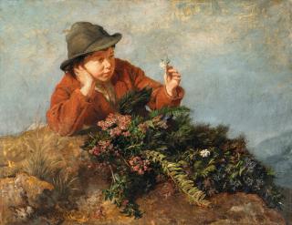 Felix Schlesinger - Verträumter Almbub mit Edelweiß