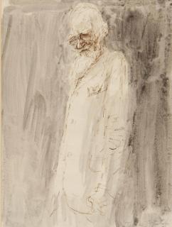 Felix Topolski - Portrait of George Bernard Shaw