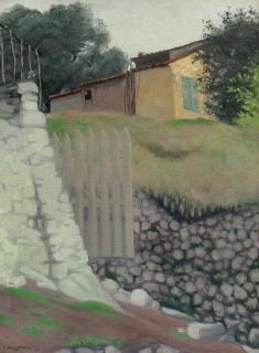 Félix Vallotton - La claire-voie, Menton