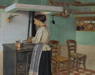 Félix Vallotton - La Cuisinière, 1892