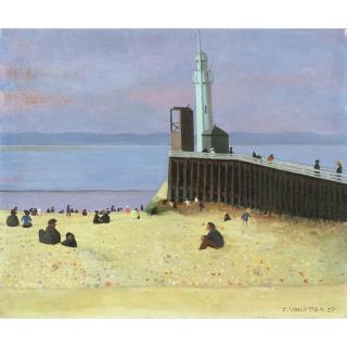 Félix Vallotton - La Jetée De Honfleur, 1920 The Dyke At Honfleur, 1920
