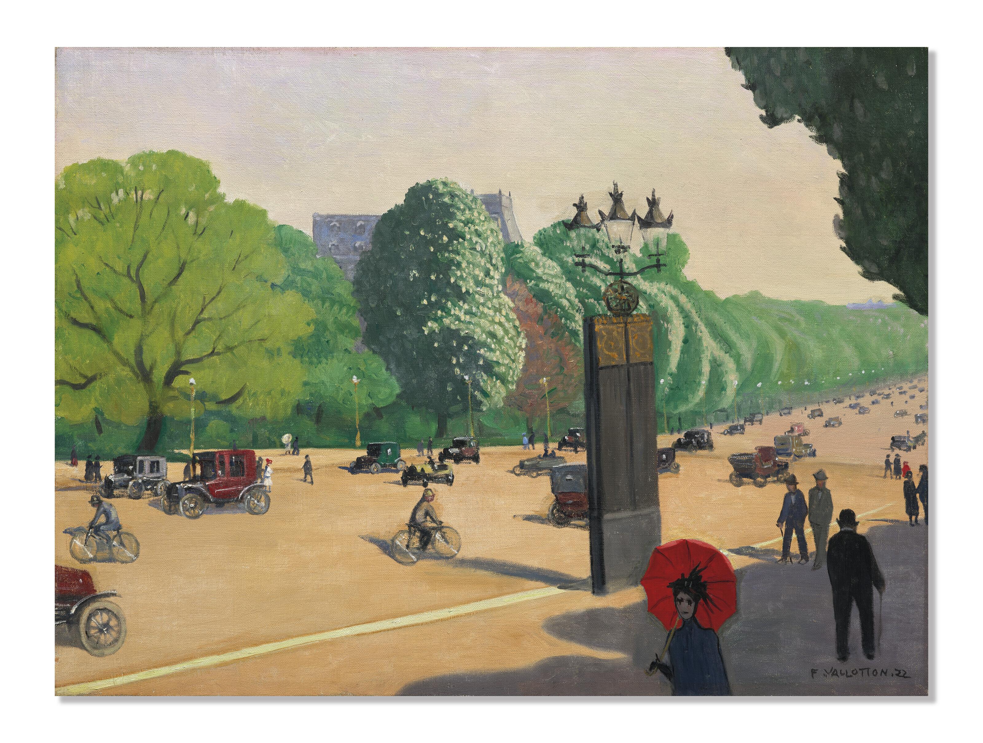 Félix Vallotton - La Porte Dauphine