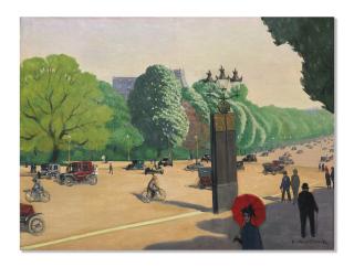 Félix Vallotton - La Porte Dauphine