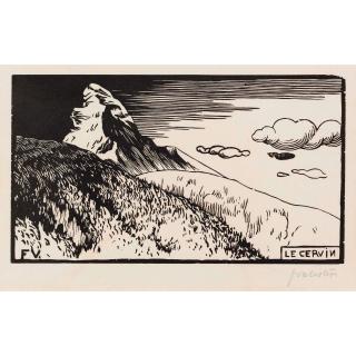 Félix Vallotton - Le Cervin The Matterhorn
