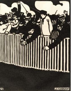 Felix Vallotton - Le Gagnant (The Winner) (Vallatton & Goerg 201)