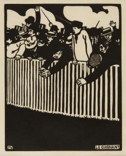 Felix Vallotton - Le Gagnant.