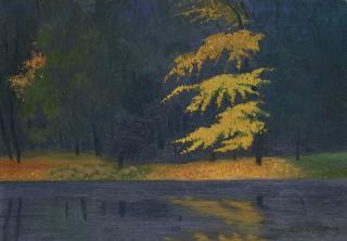 Félix Vallotton - Le Lac Du Bois De Boulogne, 1921