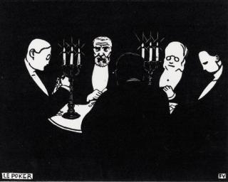 Felix Vallotton - Le Poker