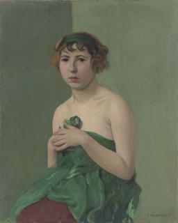 Felix Vallotton - Le ruban vert