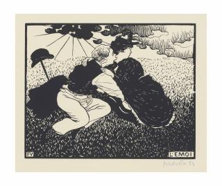 Felix Vallotton - L\'Émoi (In a Flutter)