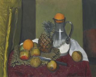 Félix Vallotton - Pommes Et Ananas, 1923