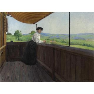 Félix Vallotton - Sur Le Balcon