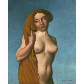 Félix Vallotton - Torse De Femme, Cheveux Roux Défaits, 1908 Torso Of A Woman, With Loose, Red Hair, 1908
