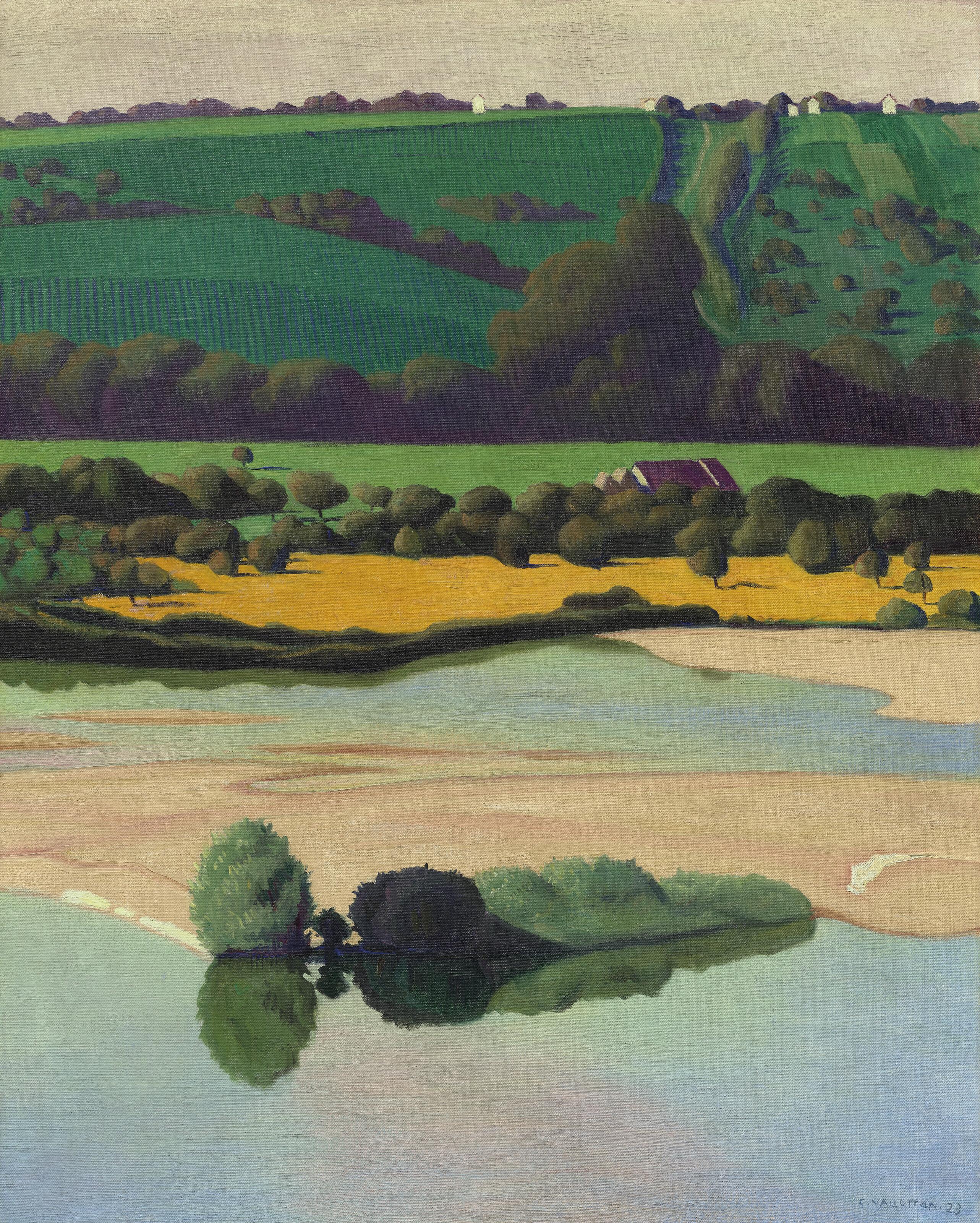 Félix Vallotton - Un soir sur la Loire