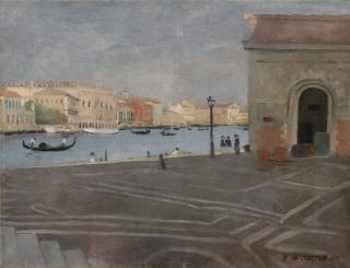 Félix Vallotton - Venise, L\'Ancienne Douane Et Le Grand Canal