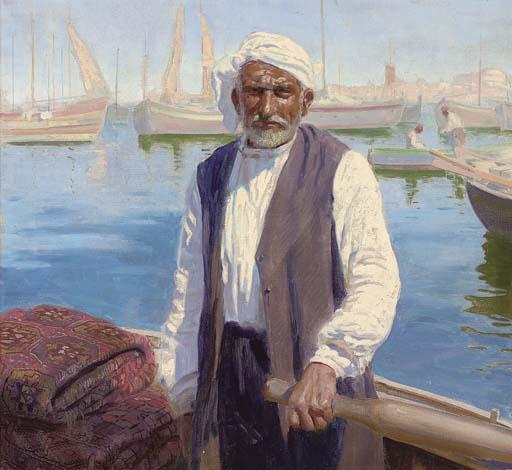 Felix Wygrzywalski - A carpet merchant on the Bosphorus