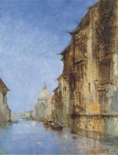 Felix Ziem - Canale A Venezia, 1884