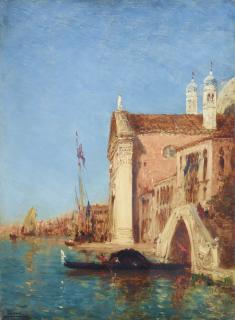 Félix Ziem - French chiesa Dei Gesuati, Venice