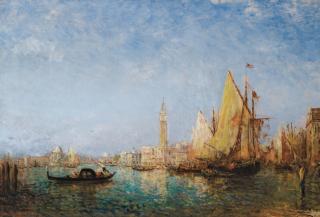 Félix Ziem - French le Palais Du Doge, Venise