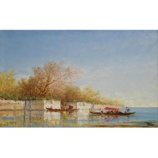 Félix Ziem - French Les Jardins Francais