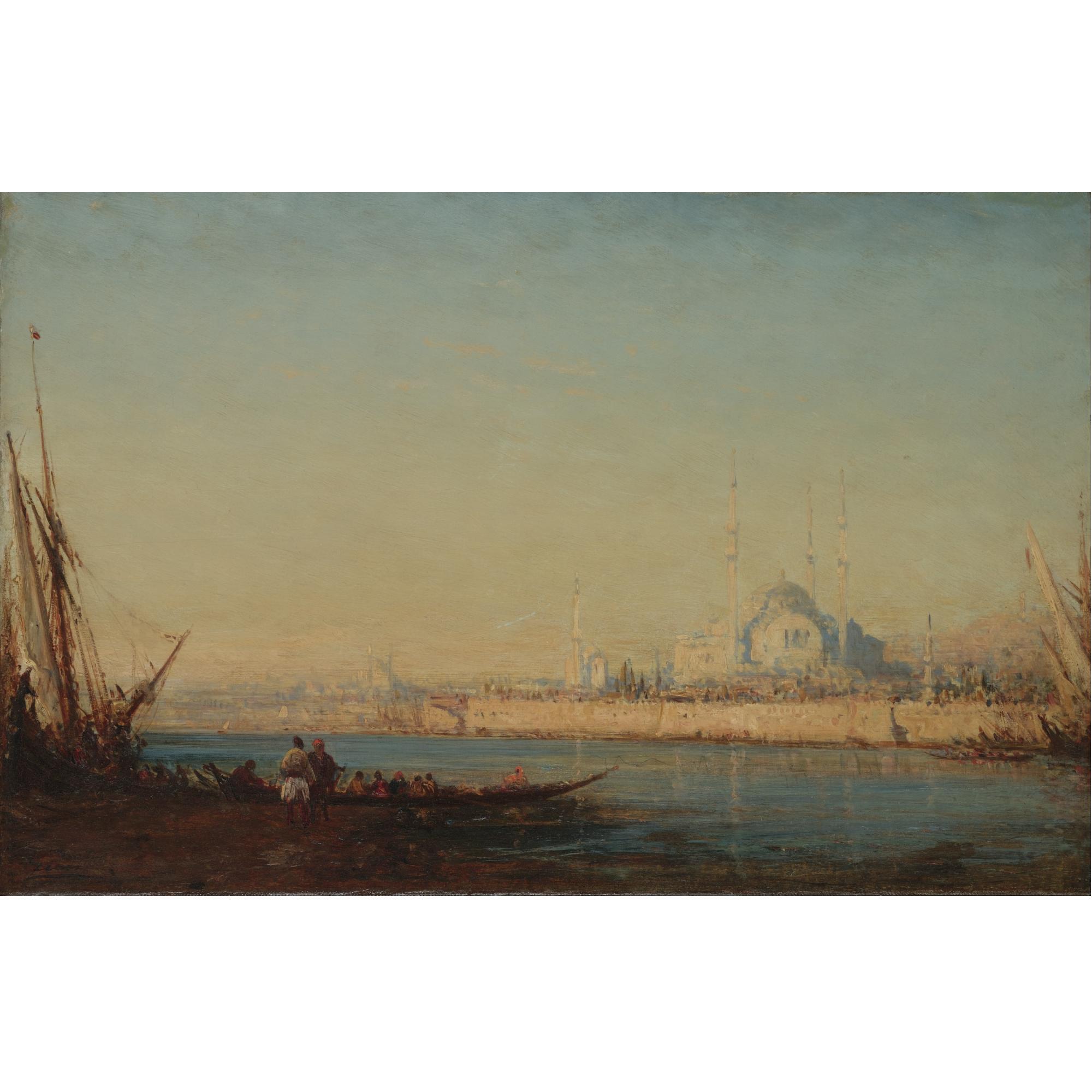 Félix Ziem - French Vue De Constantinople
