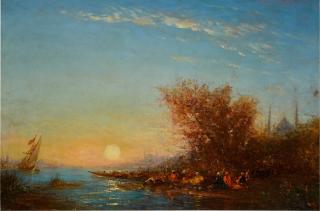 Félix Ziem - La Corne d\'Or