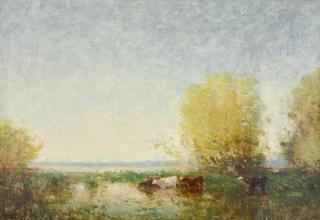 Félix Ziem - L\'Abreuvoir