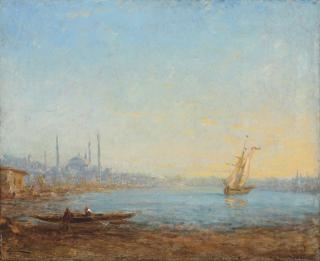 Félix Ziem - On the Bosphorus