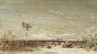 Félix Ziem - Paysage Orientaliste