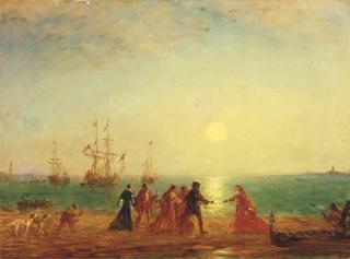 Felix Ziem - Reception au Crepuscul