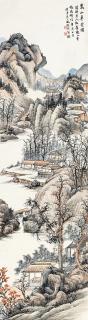 Feng Chaoran - Landscape And Figure