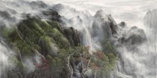 Feng Yiming - Misty Landscape