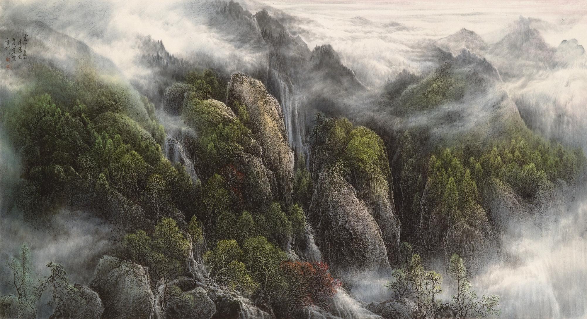 Feng Yiming - Verdant Mountain