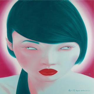 Feng Zhengjie - Chinese Portrait B Series No. 15