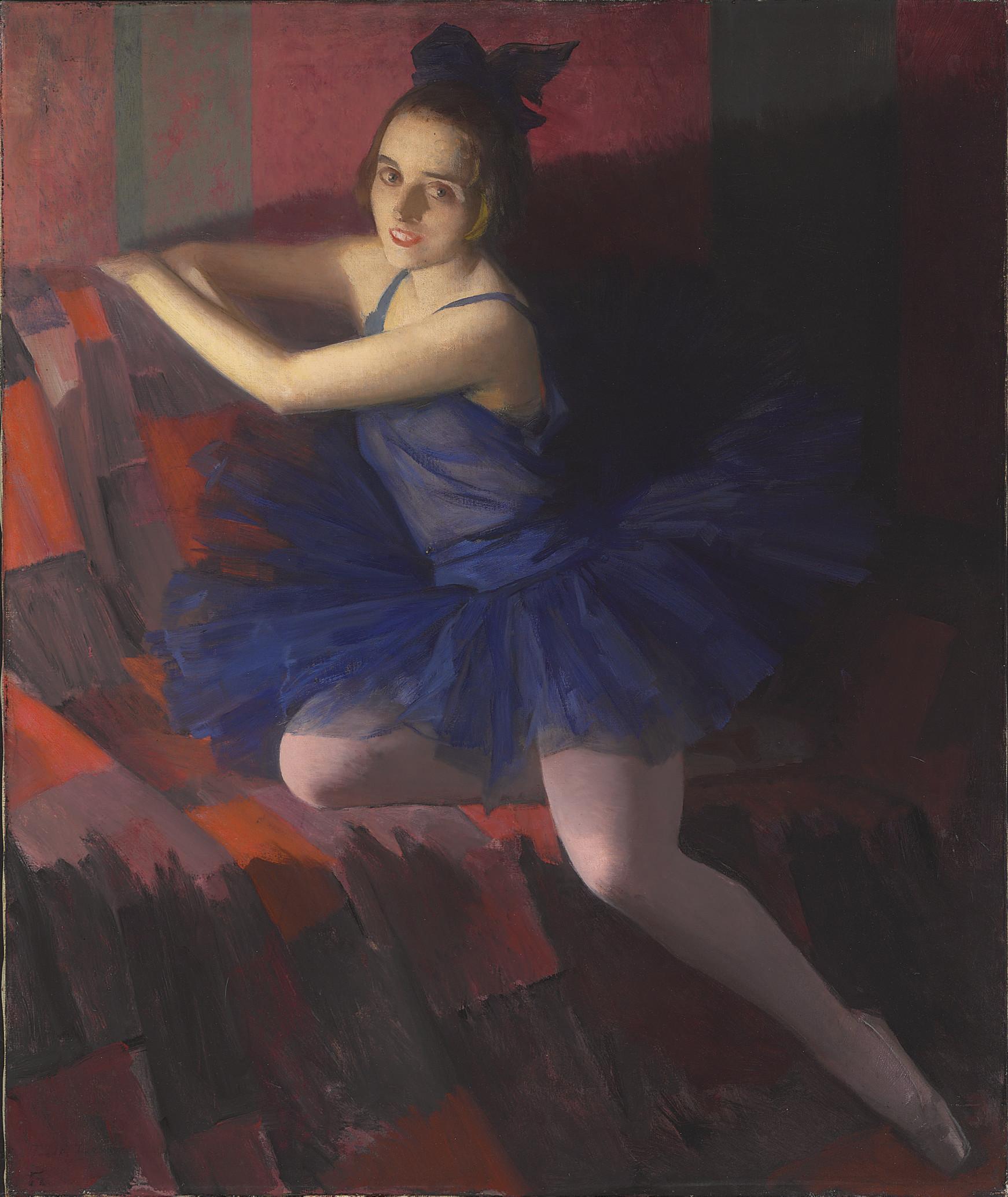 Feodor Ivanovich Zakharov - Ballerina In Blue