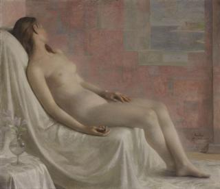 Feodor Zakharov - Resting nude
