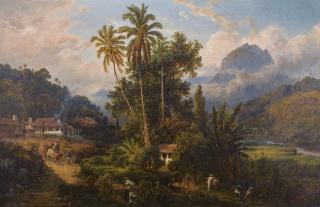 Ferdinand Bellermann - German hacienda De San Esteban De Puerto Cabello, Venezuela