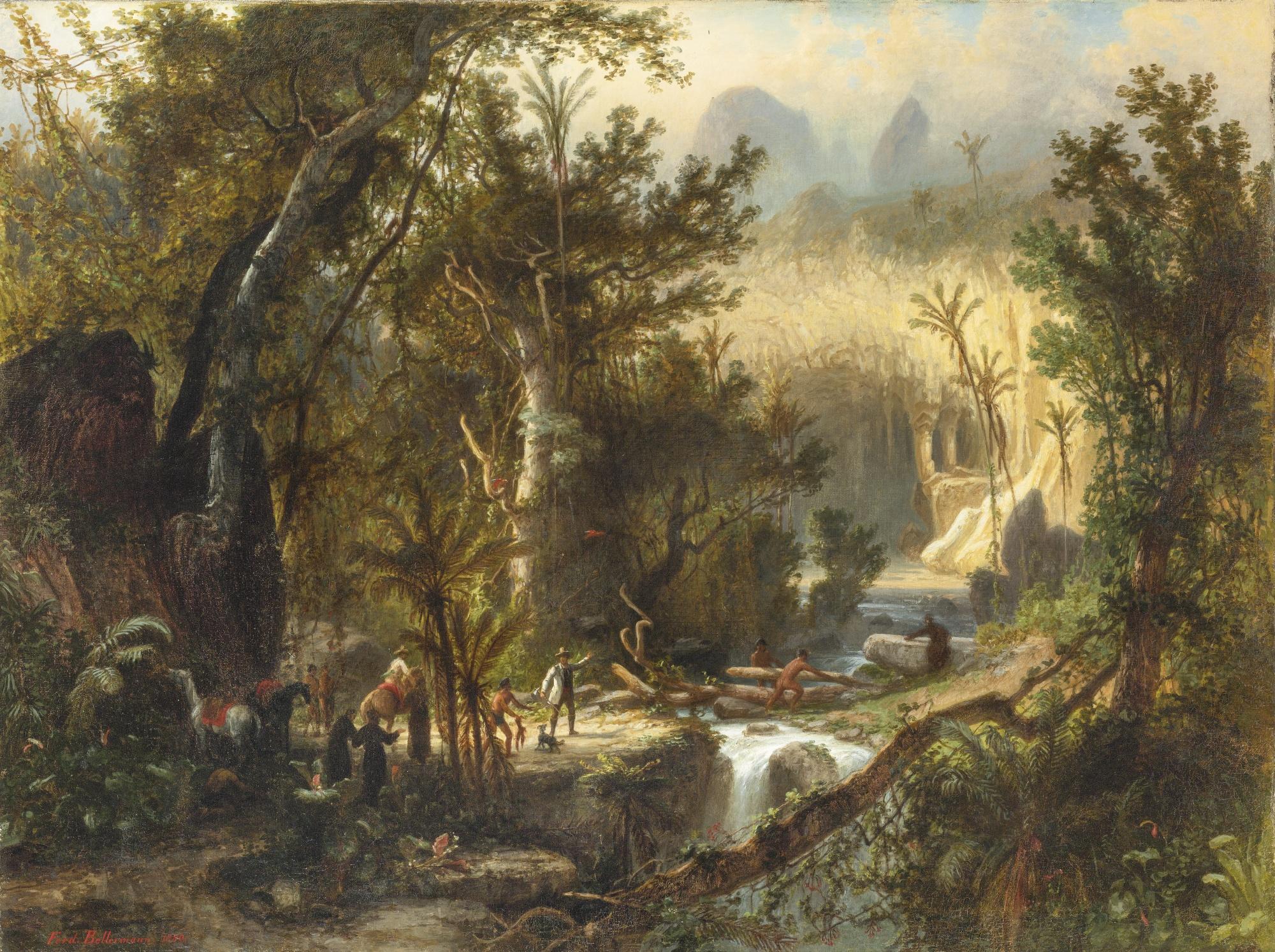 Ferdinand Bellermann - La Cueva Del Guáracho, Venezuela