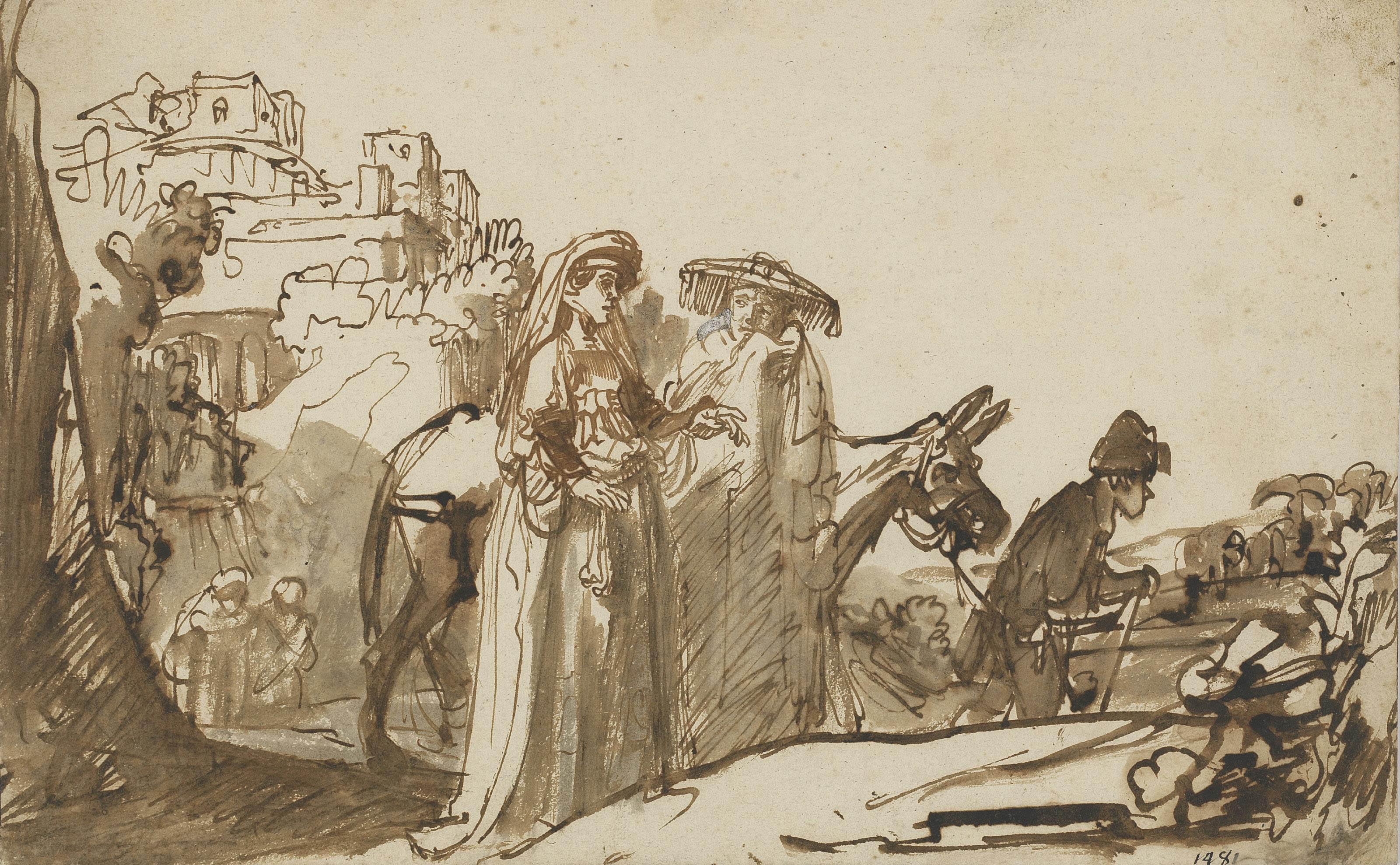 Ferdinand Bol - Jacob and Rachel