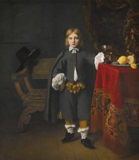 Ferdinand Bol - Portrait Of A Boy, Said To Be The Artist\'S Son, Aged 8