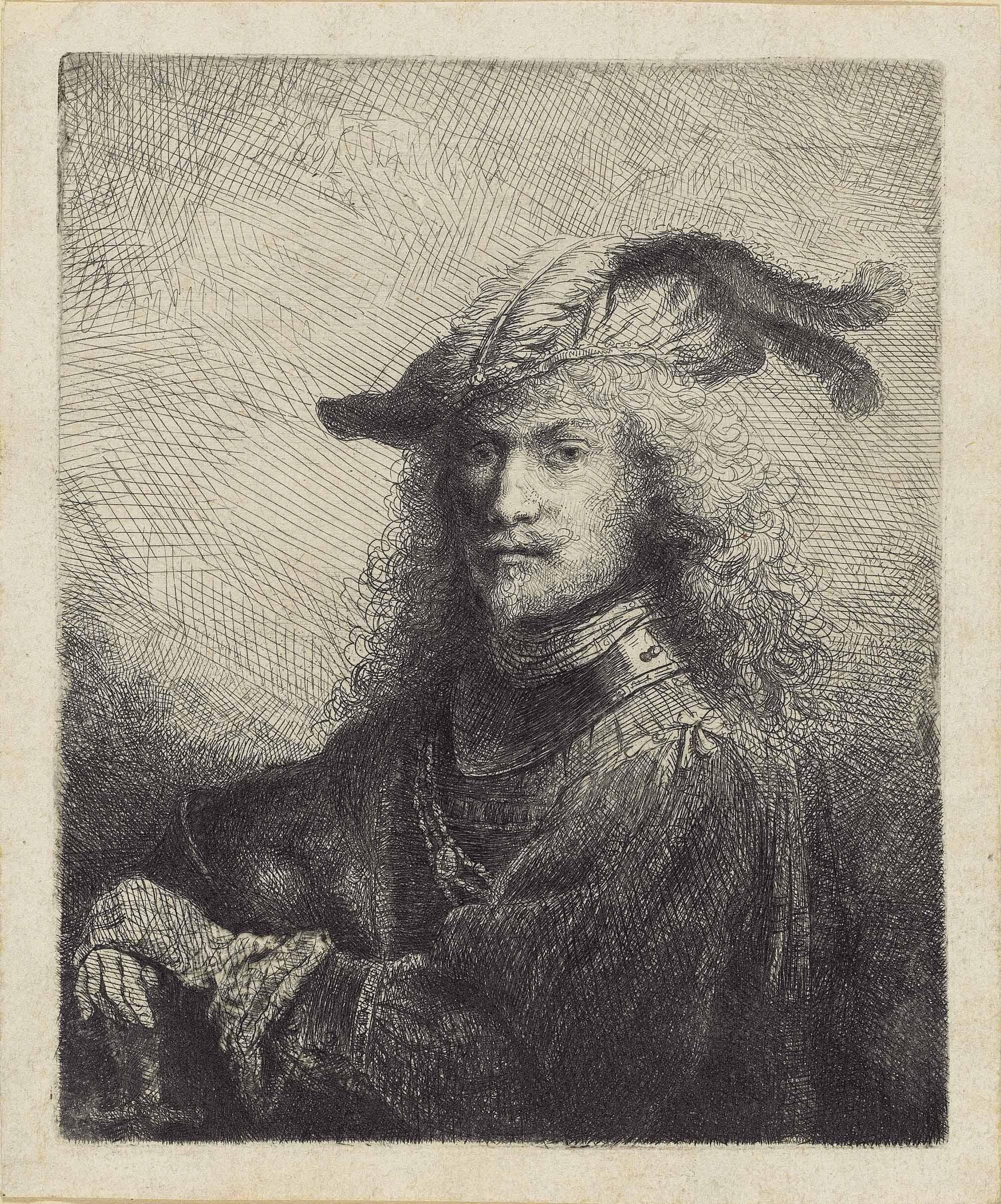 Ferdinand Bol - Portrait Of An Officer (B. 11; Holl. 12)