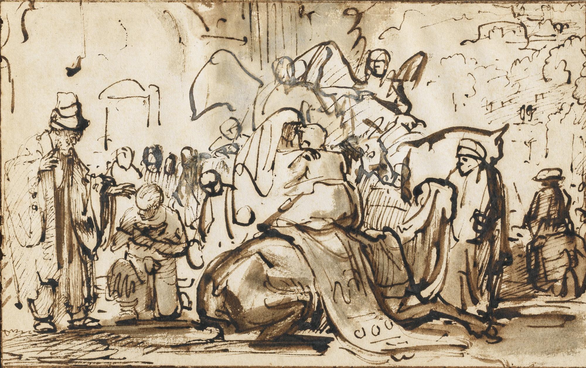 Ferdinand Bol - Tobias Taking Leave Of Raguel (Tobias 10:11-13)