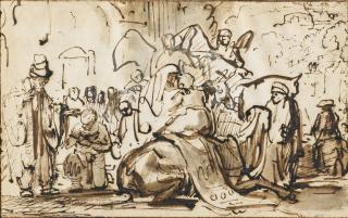 Ferdinand Bol - Tobias Taking Leave Of Raguel (Tobias 10:11-13)