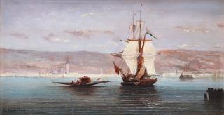 Ferdinand Bonheur - Coastal View From South.